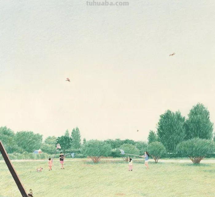 这些彩铅画,画的不是真实,但是温暖迷人 这些彩铅画,画的不是真实,但是温暖迷人
