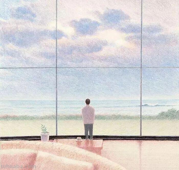 这些彩铅画,画的不是真实,但是温暖迷人 这些彩铅画,画的不是真实,但是温暖迷人