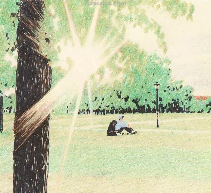 这些彩铅画,画的不是真实,但是温暖迷人 这些彩铅画,画的不是真实,但是温暖迷人