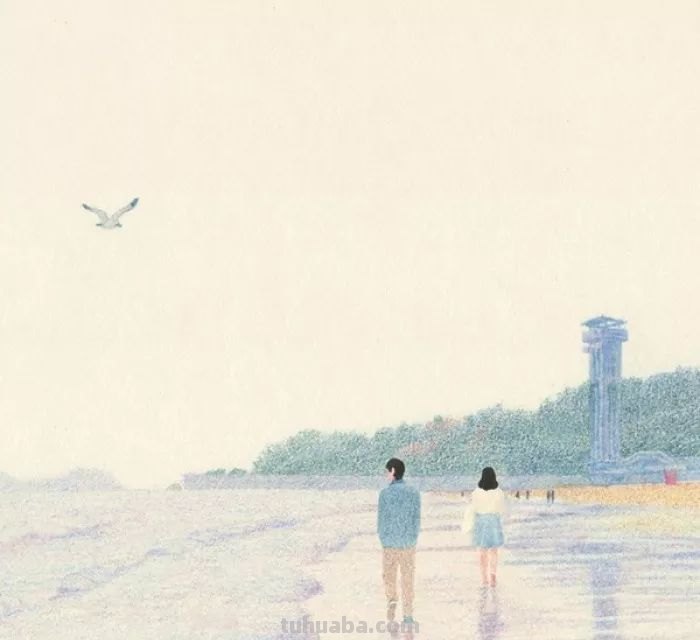 这些彩铅画,画的不是真实,但是温暖迷人 这些彩铅画,画的不是真实,但是温暖迷人