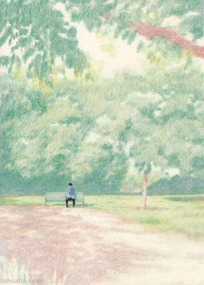 这些彩铅画,画的不是真实,但是温暖迷人 这些彩铅画,画的不是真实,但是温暖迷人