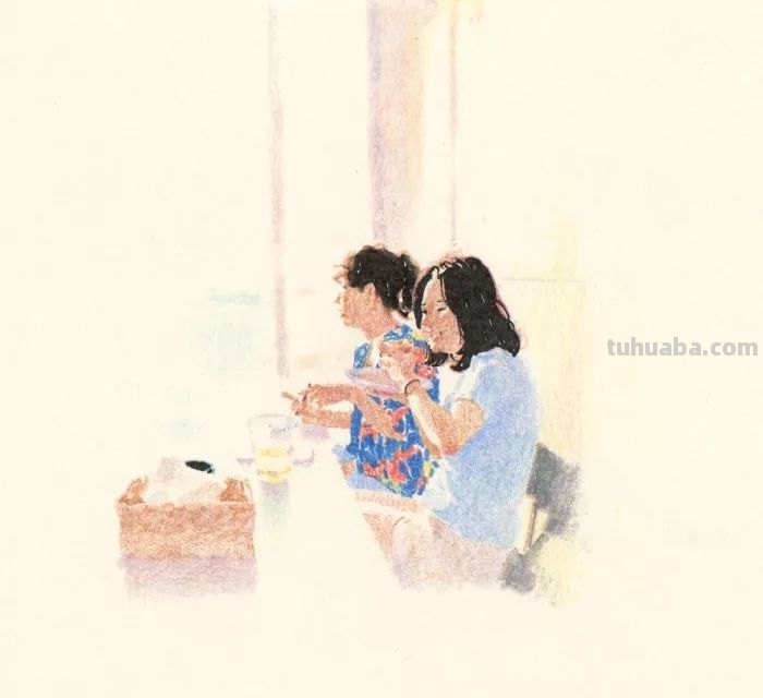 这些彩铅画,画的不是真实,但是温暖迷人 这些彩铅画,画的不是真实,但是温暖迷人