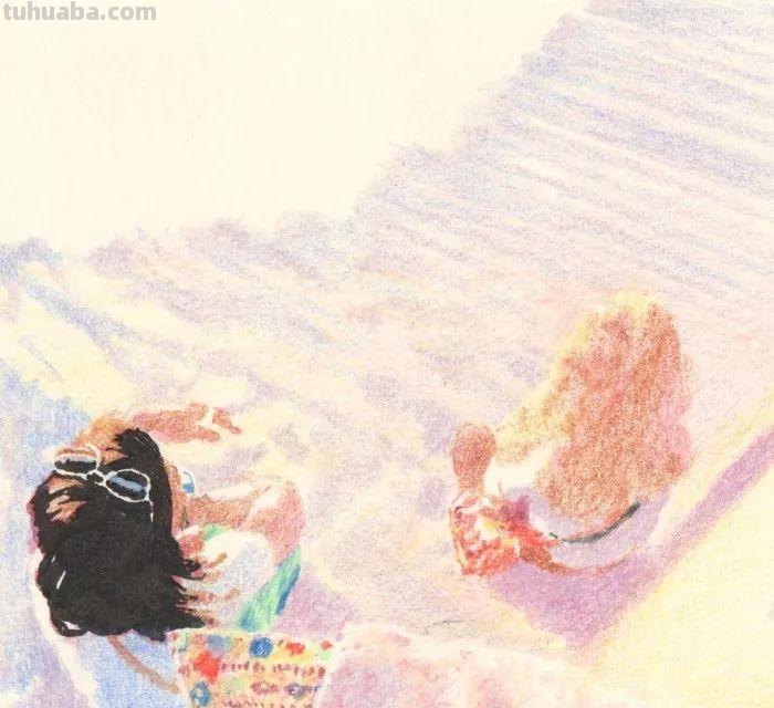 这些彩铅画,画的不是真实,但是温暖迷人 这些彩铅画,画的不是真实,但是温暖迷人