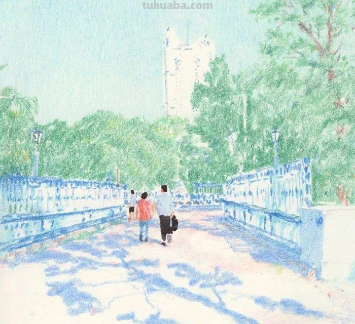 这些彩铅画,画的不是真实,但是温暖迷人 这些彩铅画,画的不是真实,但是温暖迷人