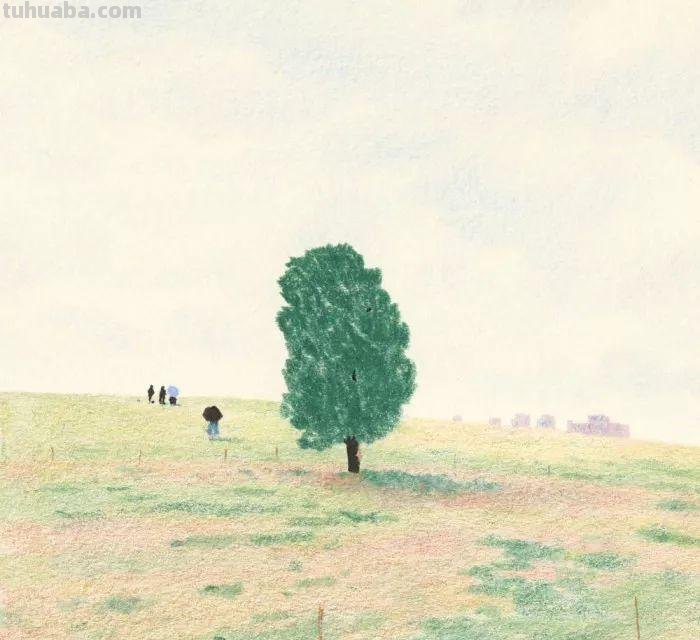 这些彩铅画,画的不是真实,但是温暖迷人 这些彩铅画,画的不是真实,但是温暖迷人
