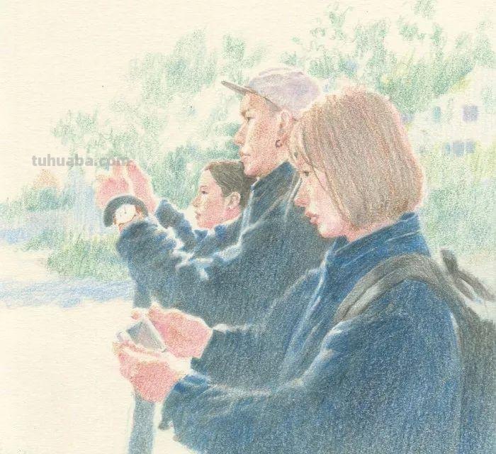 这些彩铅画,画的不是真实,但是温暖迷人 这些彩铅画,画的不是真实,但是温暖迷人