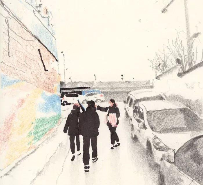 这些彩铅画,画的不是真实,但是温暖迷人 这些彩铅画,画的不是真实,但是温暖迷人