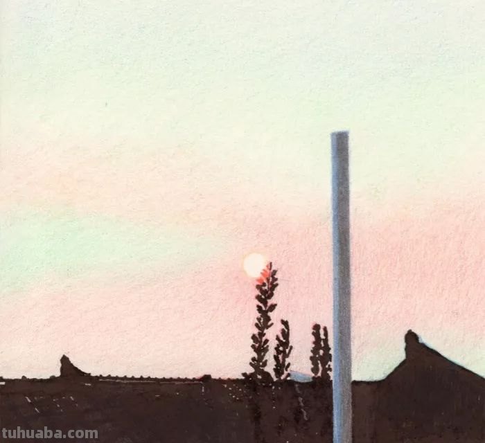 这些彩铅画,画的不是真实,但是温暖迷人 这些彩铅画,画的不是真实,但是温暖迷人