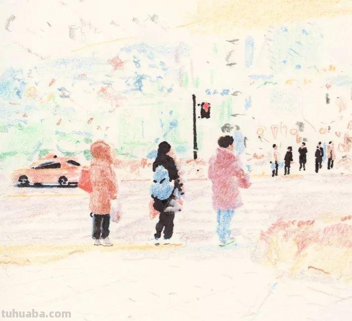 这些彩铅画,画的不是真实,但是温暖迷人 这些彩铅画,画的不是真实,但是温暖迷人
