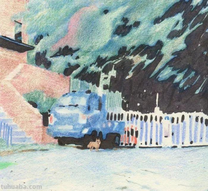 这些彩铅画,画的不是真实,但是温暖迷人 这些彩铅画,画的不是真实,但是温暖迷人