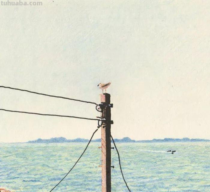 这些彩铅画,画的不是真实,但是温暖迷人 这些彩铅画,画的不是真实,但是温暖迷人