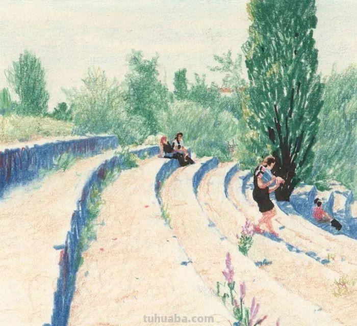 这些彩铅画,画的不是真实,但是温暖迷人 这些彩铅画,画的不是真实,但是温暖迷人
