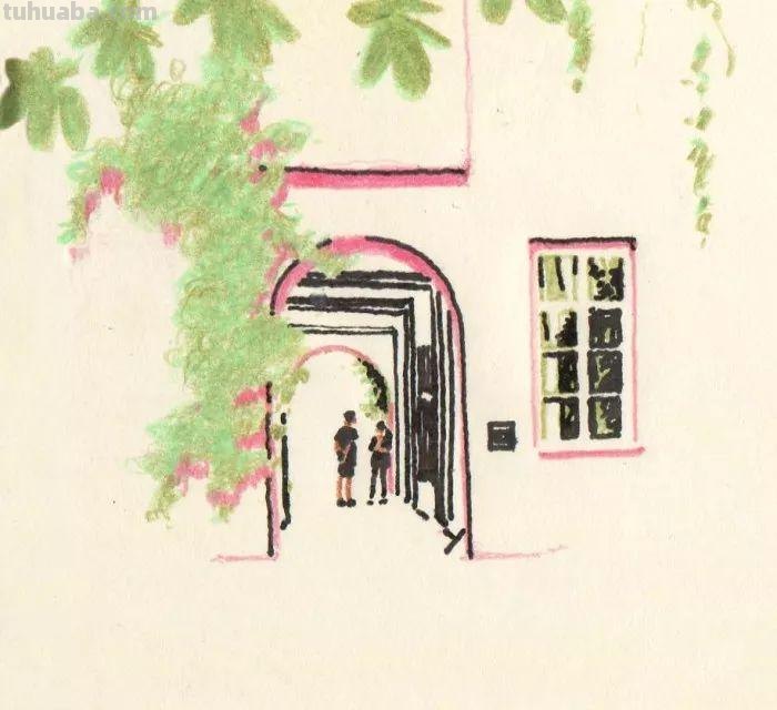 这些彩铅画,画的不是真实,但是温暖迷人 这些彩铅画,画的不是真实,但是温暖迷人