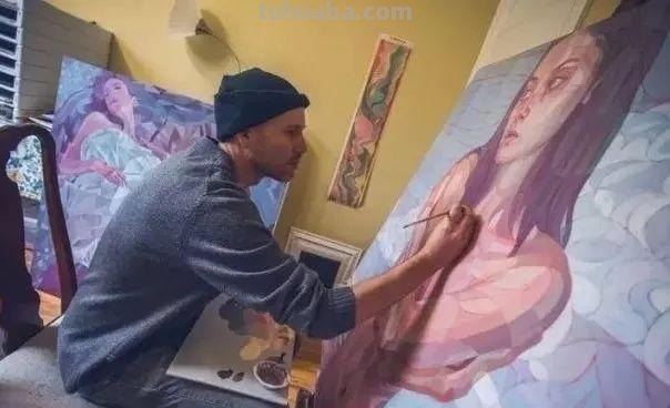色彩斑斓的彩铅画,超级的美 色彩斑斓的彩铅画,超级的美