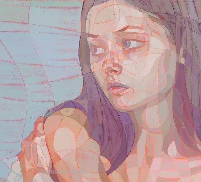 色彩斑斓的彩铅画,超级的美 色彩斑斓的彩铅画,超级的美