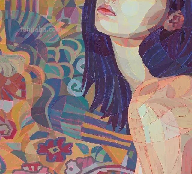 色彩斑斓的彩铅画,超级的美 色彩斑斓的彩铅画,超级的美