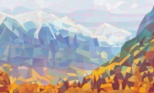 色彩斑斓的彩铅画,超级的美 色彩斑斓的彩铅画,超级的美