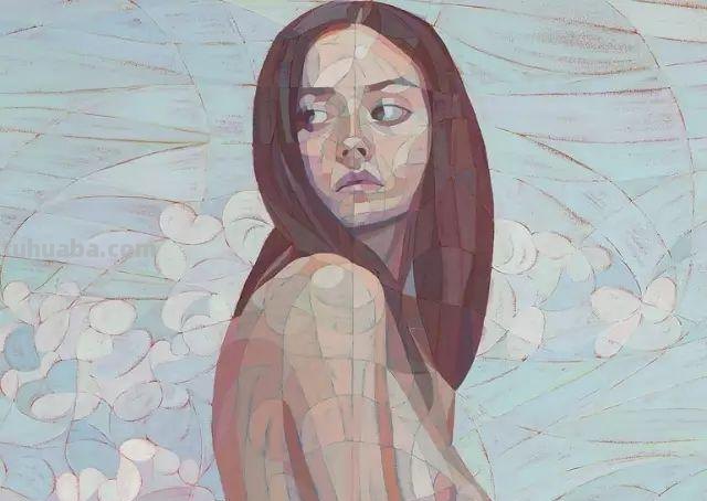 色彩斑斓的彩铅画,超级的美 色彩斑斓的彩铅画,超级的美