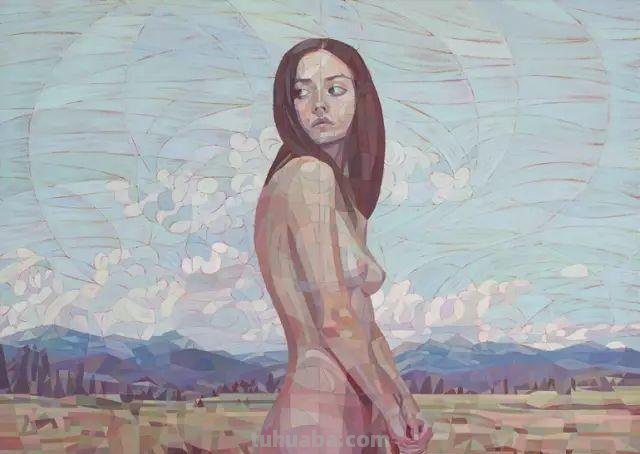 色彩斑斓的彩铅画,超级的美 色彩斑斓的彩铅画,超级的美