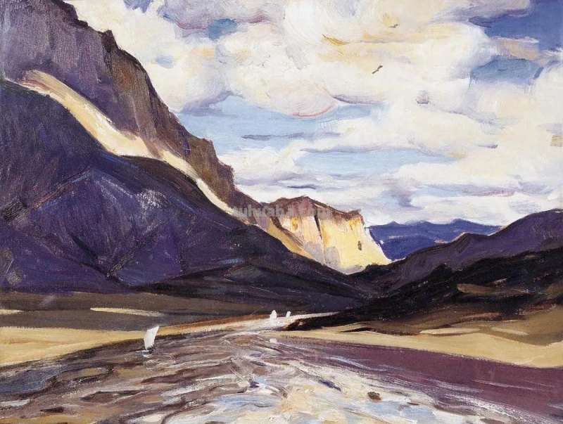 鉴赏 - 著名油画家全山石油画作品