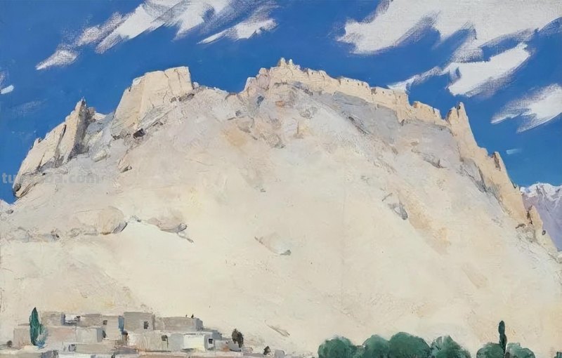 鉴赏 - 著名油画家全山石油画作品