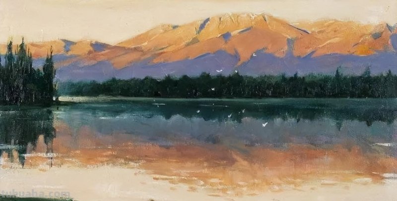 鉴赏 - 著名油画家全山石油画作品