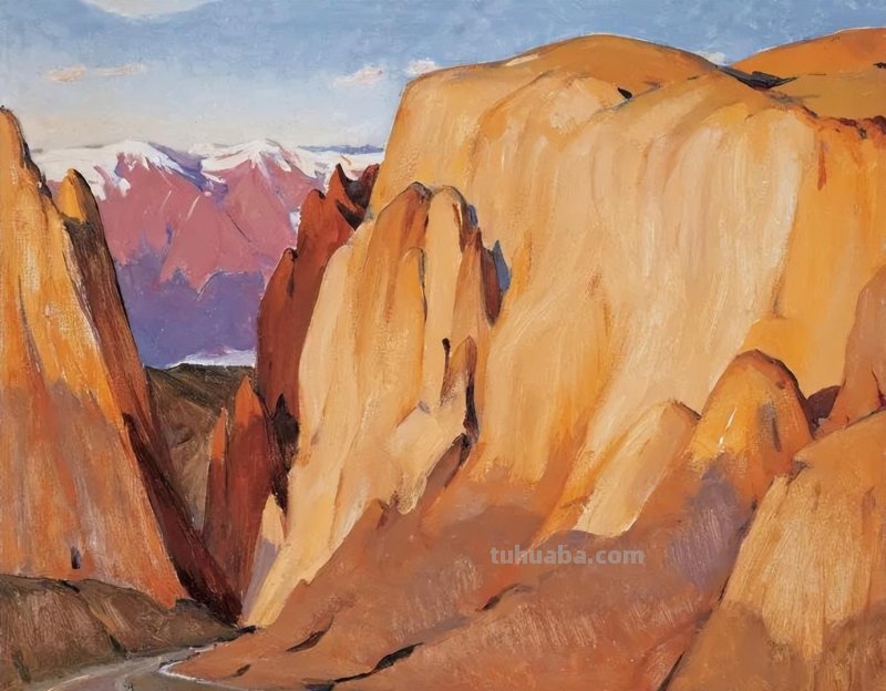 鉴赏 - 著名油画家全山石油画作品