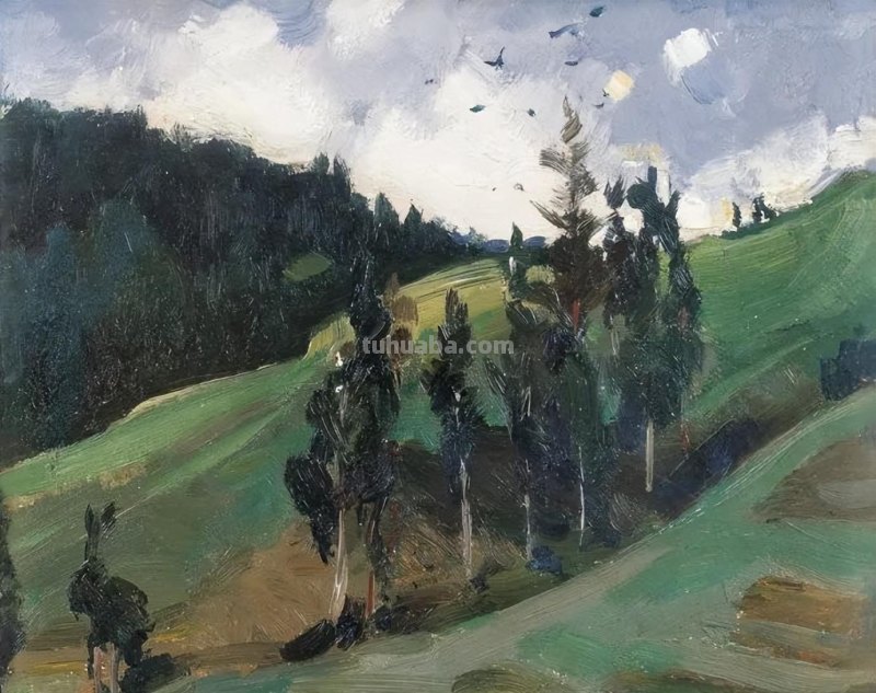 鉴赏 - 著名油画家全山石油画作品