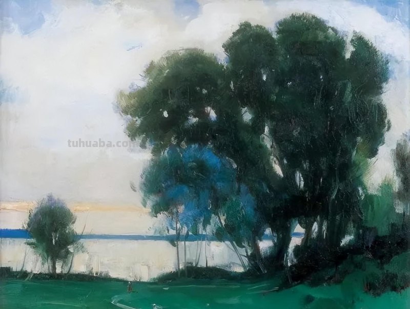 鉴赏 - 著名油画家全山石油画作品