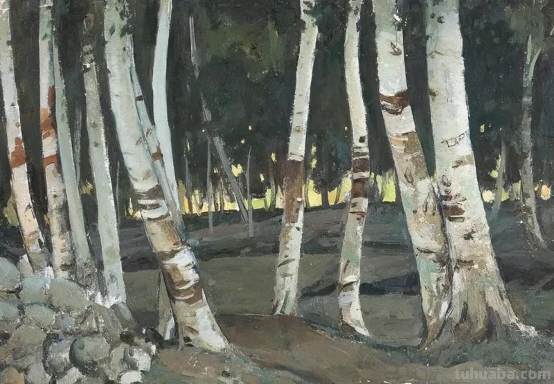 鉴赏 - 著名油画家全山石油画作品