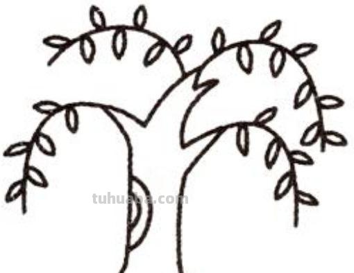 怎么画柳树简笔画 简笔画柳树怎么画? 怎么画柳树简笔画 简笔画柳树怎么画?