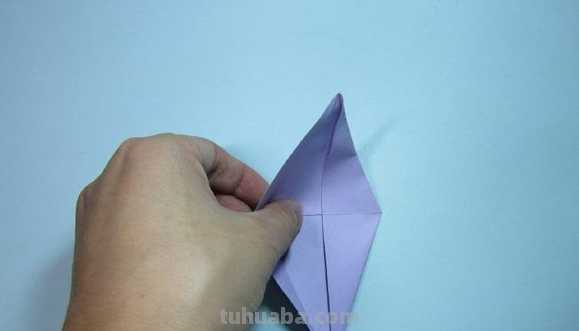 折千纸鹤的步骤