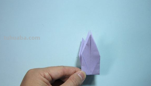 折千纸鹤的步骤