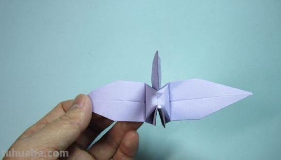 折千纸鹤的步骤