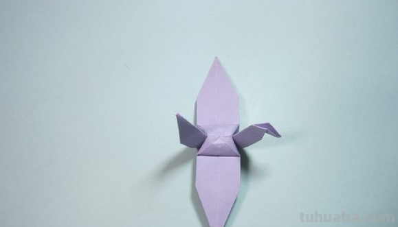 折千纸鹤的步骤