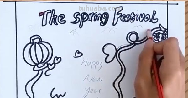 英语手抄报怎么画