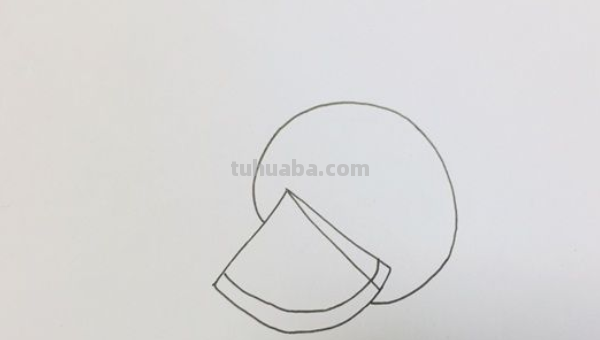 西瓜怎么画简笔画