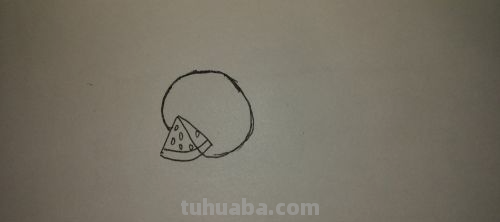 西瓜简笔画