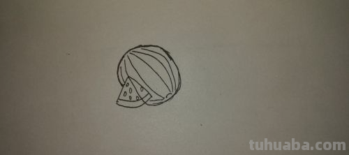 西瓜简笔画