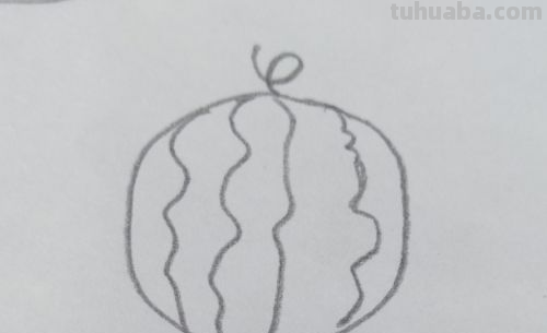 西瓜简笔画