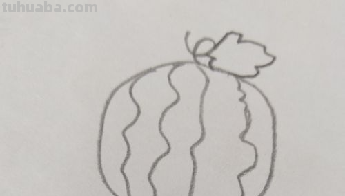 西瓜简笔画
