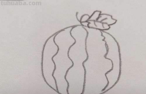 西瓜简笔画