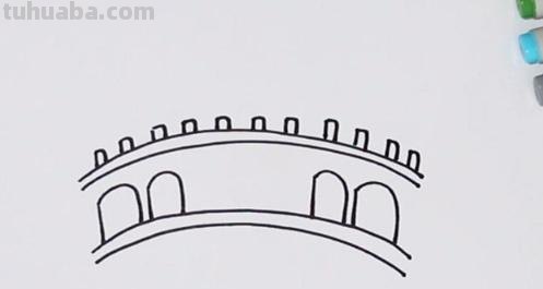 桥手绘速写 怎样用素描画严家桥？