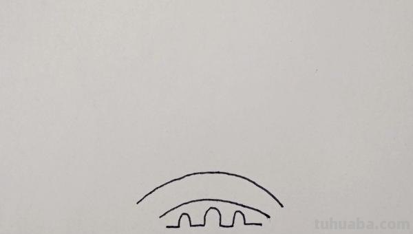桥手绘速写 怎样用素描画严家桥？