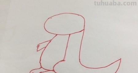简笔画恐龙怎么画 恐龙绘画幼儿？