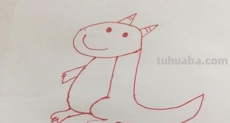 简笔画恐龙怎么画 恐龙绘画幼儿？