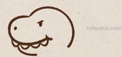 简笔画恐龙怎么画 恐龙绘画幼儿？