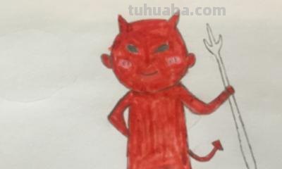 恶魔怎么画简笔画 可爱小恶魔画画教程？