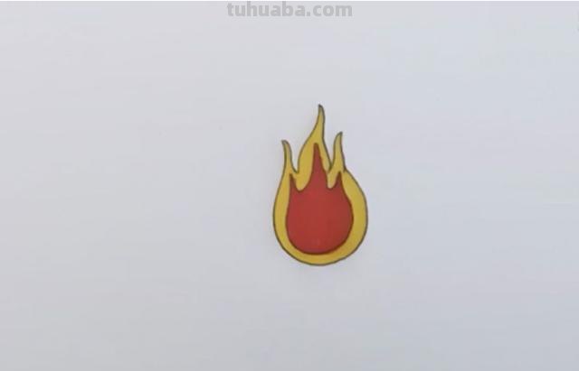 简笔画火怎么画 简笔画火焰怎么画？