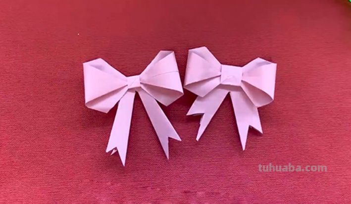 蝴蝶结怎么折